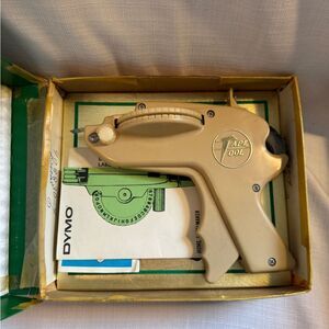 Vintage Dymo Tape Tool Label Maker 1700